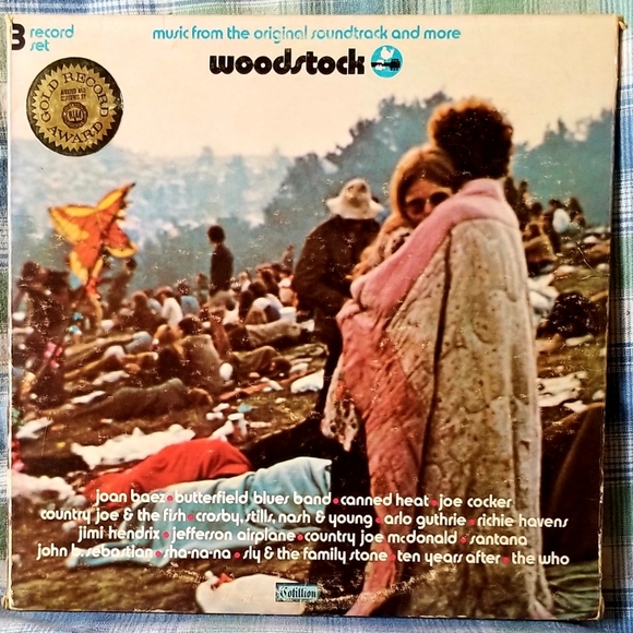 Other - Record Album-Woodstock-Live Soundtrack